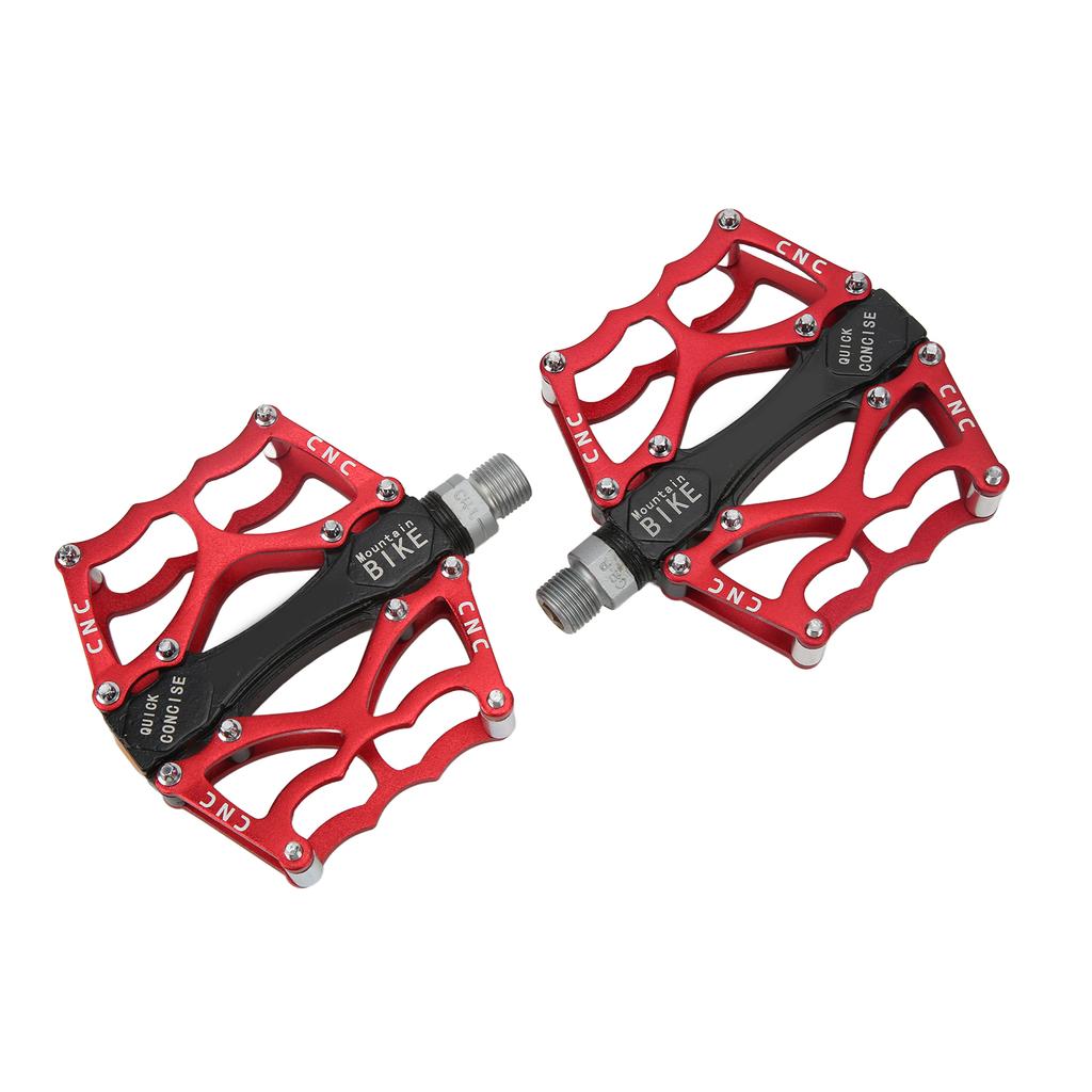 1 Pereche Pedale Bicicletă de Munte Aliaj de Aluminiu Rulment de Mare Viteză Platformă Ușoară Antiderapantă Pedale Plate Bicicletă