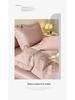 Luxury Embroidered Cotton Bedding Set: Breathable Hotel-Style Duvet Cover & Bed Sheets