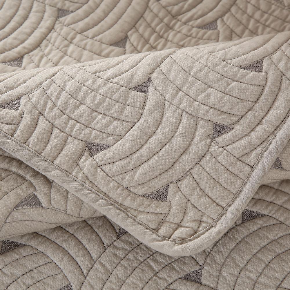 Quilted Double-Sided Cotton Washed Sofa Cushion Handmade Embroidered Cotton Sofa Cushion Seat Cover Cover Generation