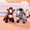 12cm Pony Plush Doll Pendant Pendant Pony Pendant Cute Stuffed Animal Horse  Charm