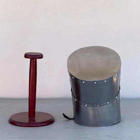 Kreuzritterhelm, 18 Gauge Stahl, Mittelalterliche Templerritter Replik