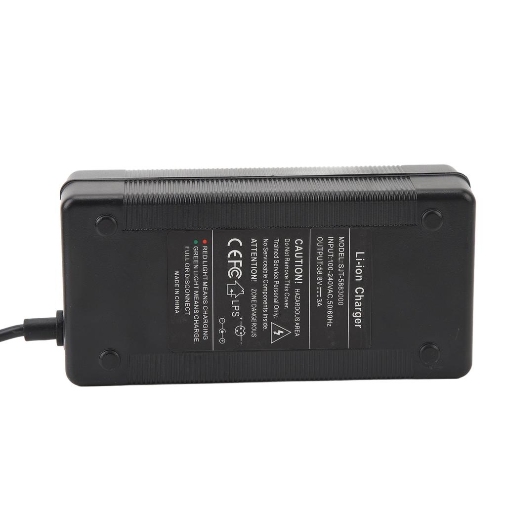 58.8V 3A Electric Scooter Battery Charger Lithium Battery Charger for Electric Ele