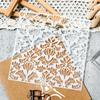 1/2pcs Vintage Spring Pattern Plastic Stencil for DIY Card Making, Scrapbooking & Crafts- for Decorative Backgrounds, Photo Albums & Greeting Cards