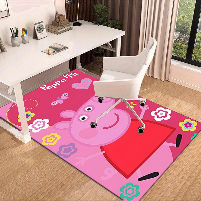 Dance Party With Peppa Area Rug Office rug, Chair Rug, Decor Carpet Livingroom bedroom Mat, Large Size Fan gifts Christmas gifts
