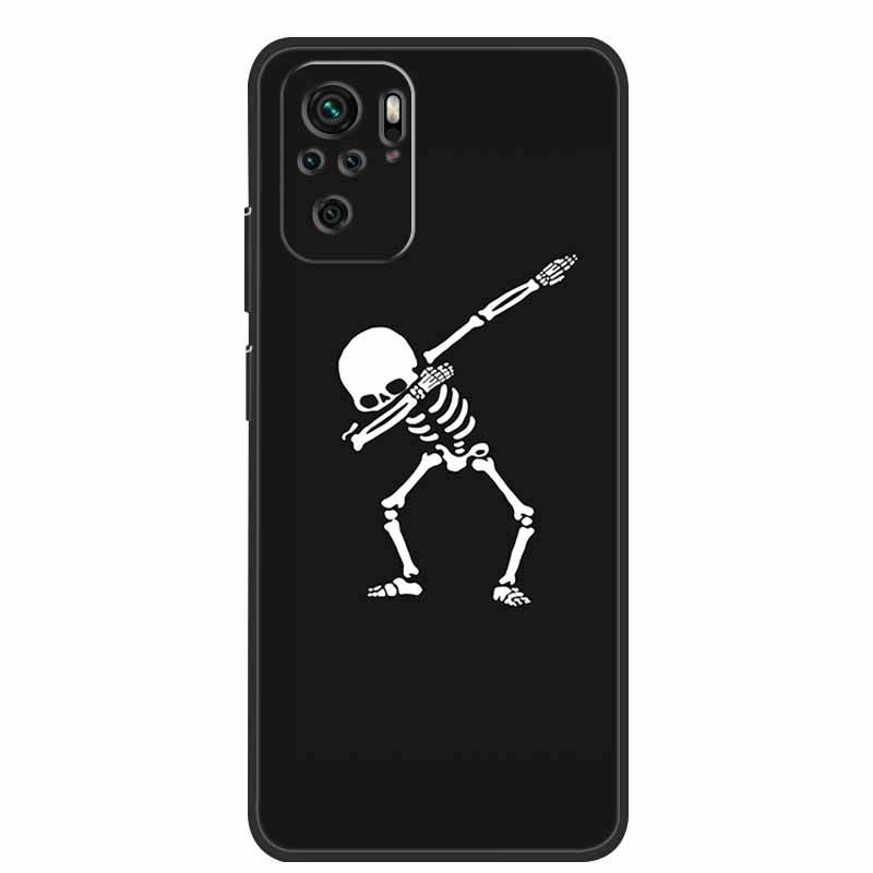 Für Xiaomi Poco M5s Hülle Luxus TPU Weiches Silikon Handy Rückseite für PocoM5s Stoßfest Blumen Niedliche Cartoon Blumen Neue Hülle