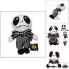 Bezaubernde und zeitlose Nightmare Before Christmas Jack Skellington Plüsch-Stoffpuppe für Weihnachten