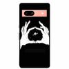 Per Google Pixel 7a 5G Custodia 6.1" Cover Fiori Bordo Nero Silicone TPU Morbida Cover Posteriore Per Google Pixel7a 2023 Custodia Telefono Fundas