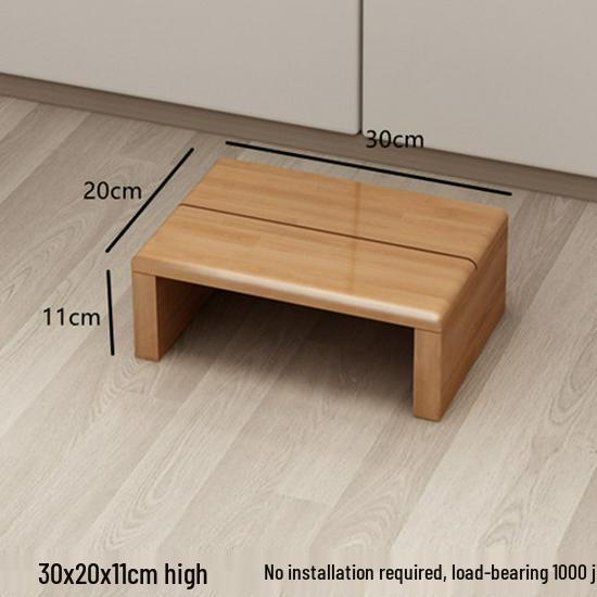 Multifunctional Footstool: Kitchen Step, Balcony Riser, Office Footrest, Piano Platform