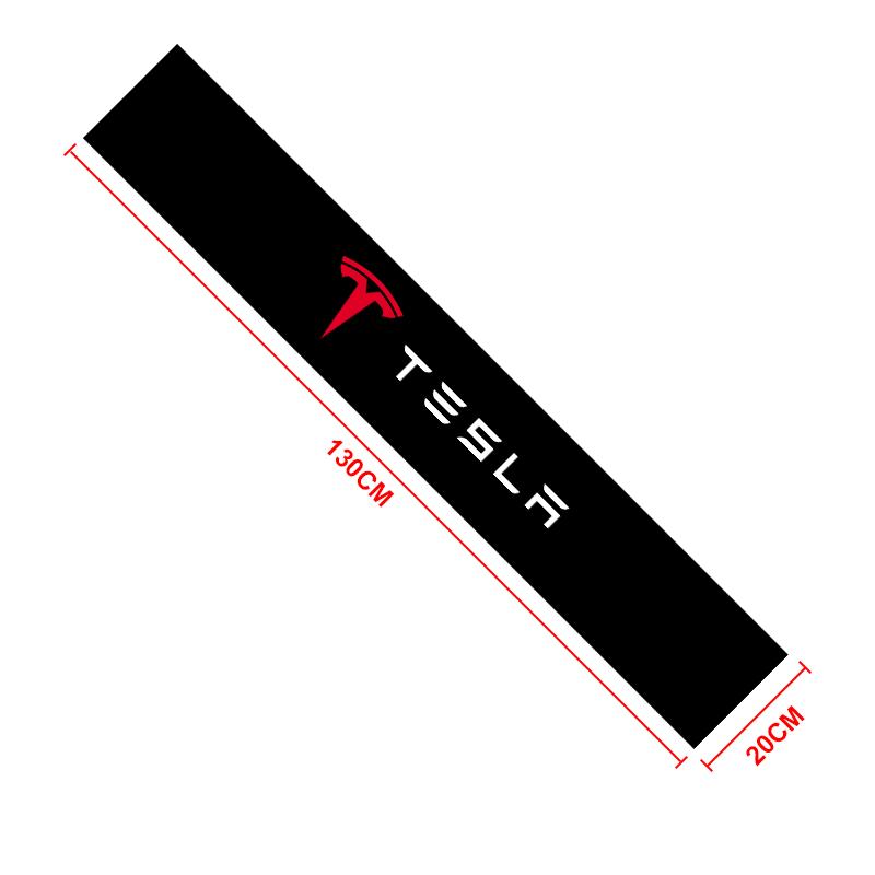 1Pcs Car Front Windshield Stickers Front Rear Decorative Decals Sticker For Tesla Model 3 S X Y Style Roadster Invader Coil Mod WYE K80