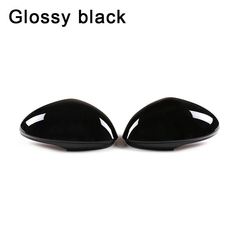 Car Side Rearview Mirror Cover For Alfa Romeo Giulia 2017 2018  - ABS Carbon Fiber Trim Decorate Shell Accessories