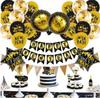 2025 Happy New Year Decorations Wine Bottle Foil Balloons Merry Christmas Decorations Party Confetti Air Ballons New Year EVE