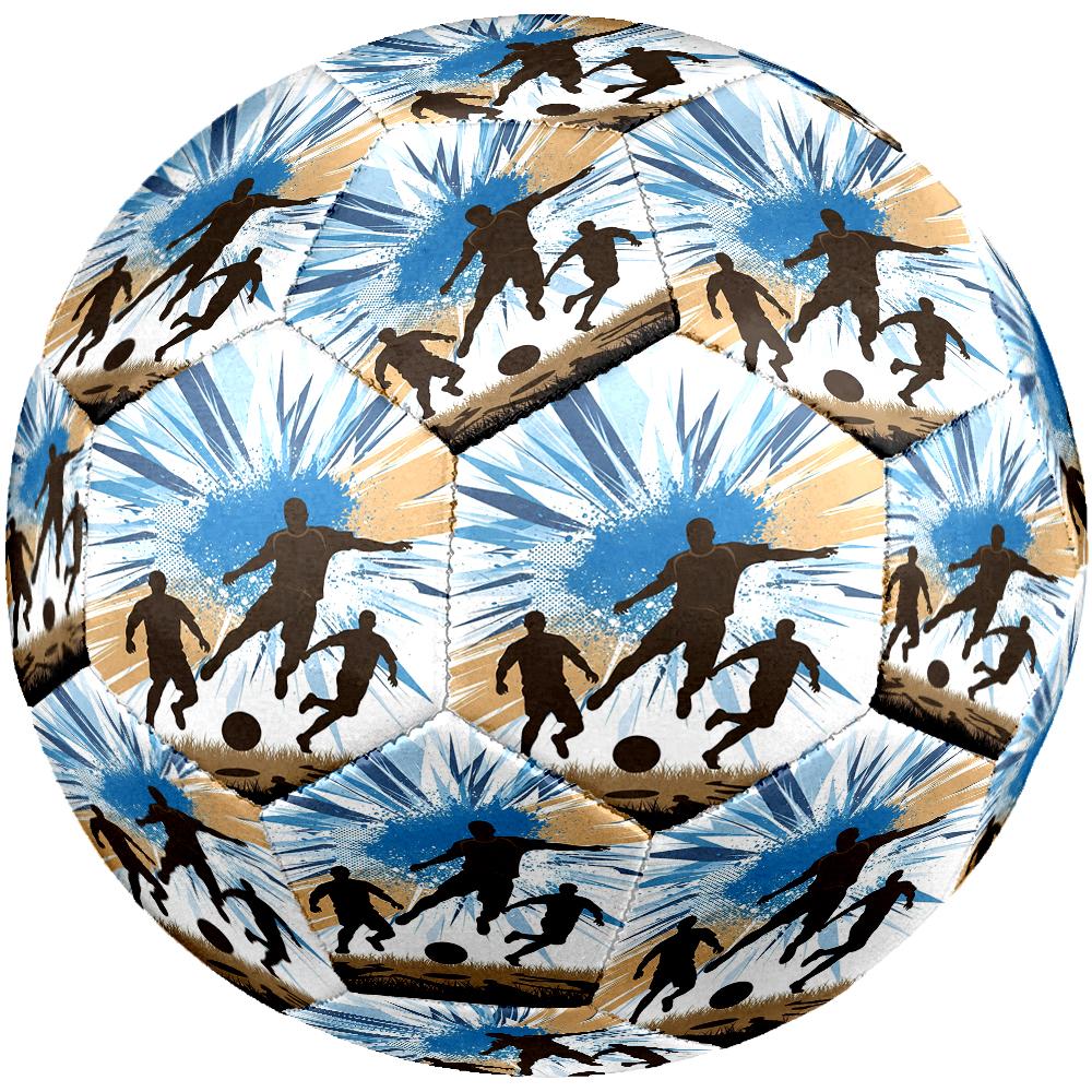 Pallone da Calcio Tema Calcio Taglia 5, Adatto Sia per Partite Indoor che Outdoor, un Regalo Adatto a Tutti.