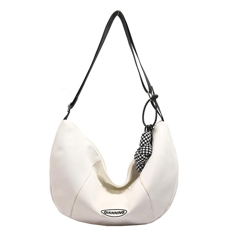 Niche Fresh Women Bag Campus Fashion Versatile Large Capacity Dumpling Bag Spring New Shoulder Crossbody Bag