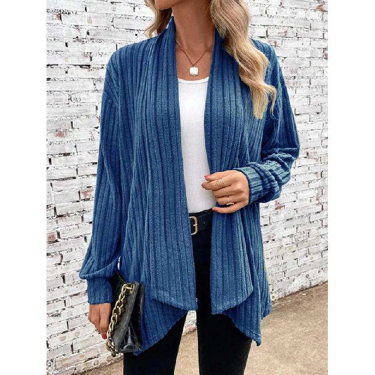 Neues lässiges Temperament, Pendeln, tägliches Modedesign, Sinn für Damen, langärmeliges Oberteil, Hemd, Jacke, Strickjacke