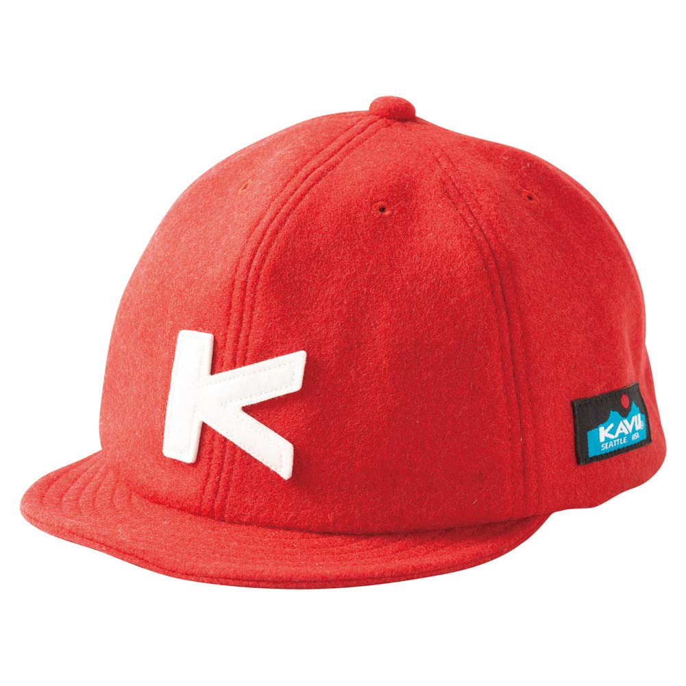 

Шерстяная бейсболка [Kaboo] (красный)