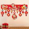 2025 Chinese New Year Hanging Decoration 35.4x20inch for Lantern Festival