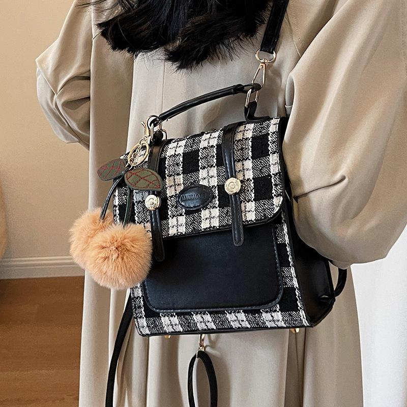 Premium Gesp Dames Rugzak Dames 2025 Mode Messenger Bag Niche Studenten Schoudertas Handtas