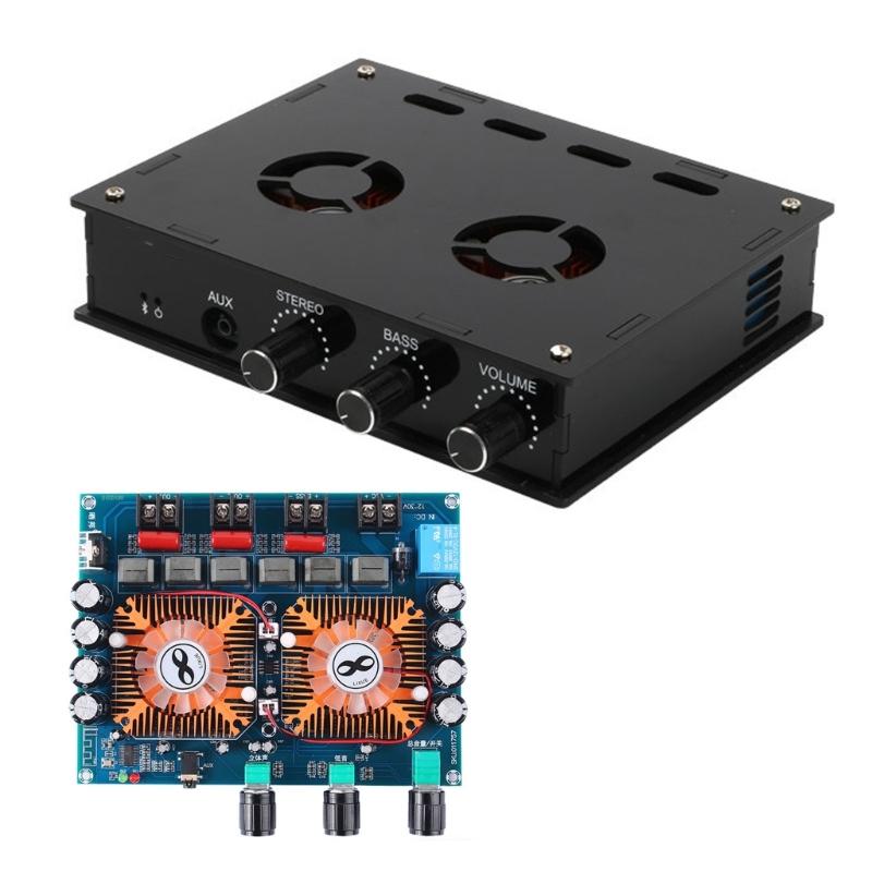 Powerful 2.1Channel Bluetooth-compatible 5.0 Amplifier Board 2X160W Stereo And 220W Bass Output For DIY Music Systems