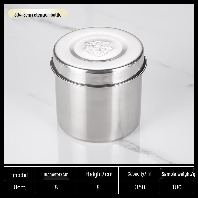 304 Stainless Steel Food Sample Storage Box