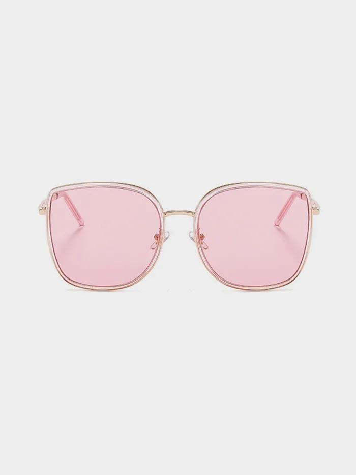 Neo Retro 3812SS Oversized Sunglasses PINK