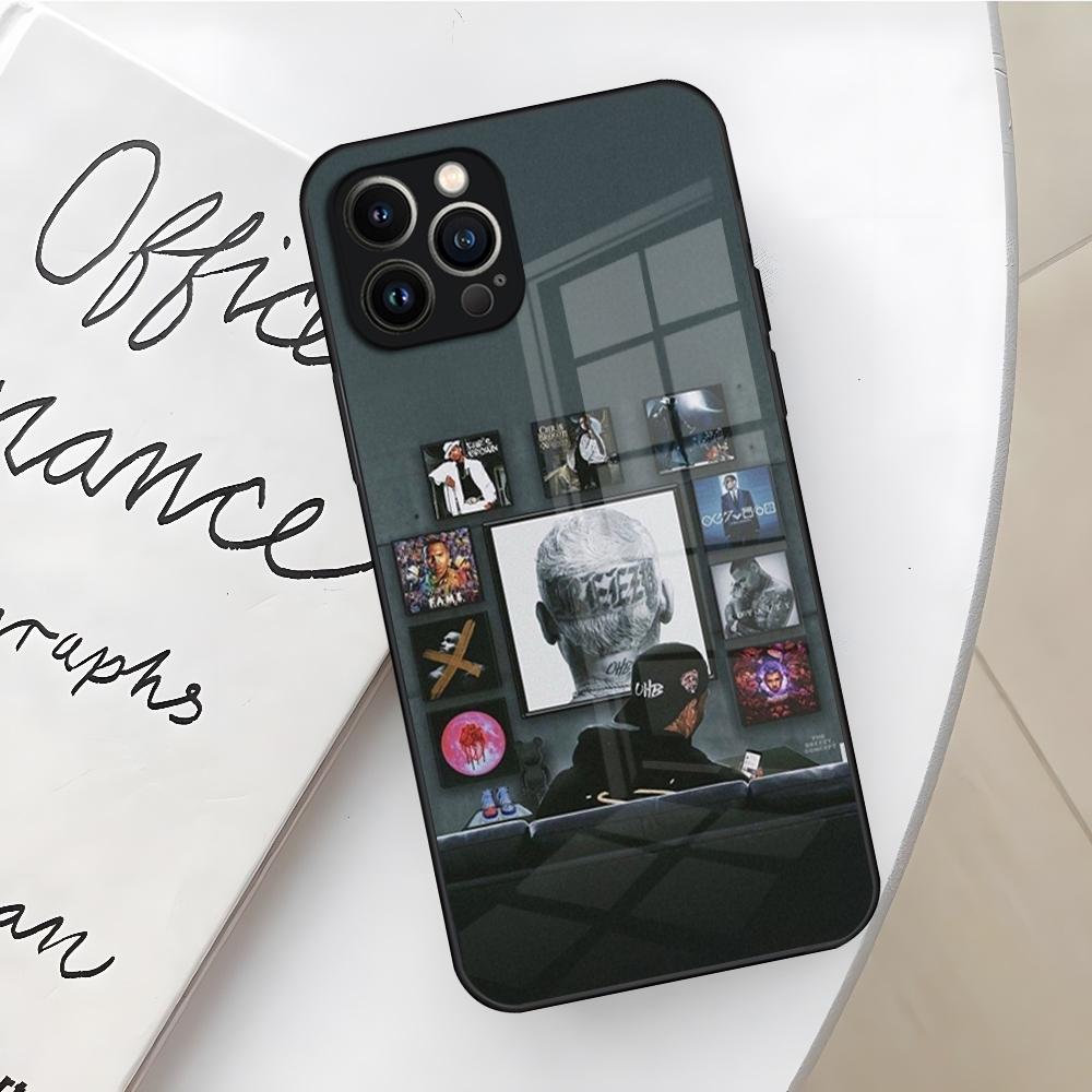 Chris Brown 11 11 Singer Phone Case for Iphone 17 16 Air 15 14 12 11 13 Pro Max Mini X Xr Xs Se Puls glass Cover