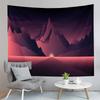 Abstract Sunset Landscape Tapestry Nature Scenery Tapestry Minimalism Style Tapestry Home Living Room Bedroom Wall Tapestries