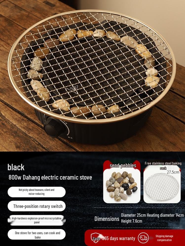 Electric Ceramic Indoor Stove Set with Glass Teapot - 2026 Edition