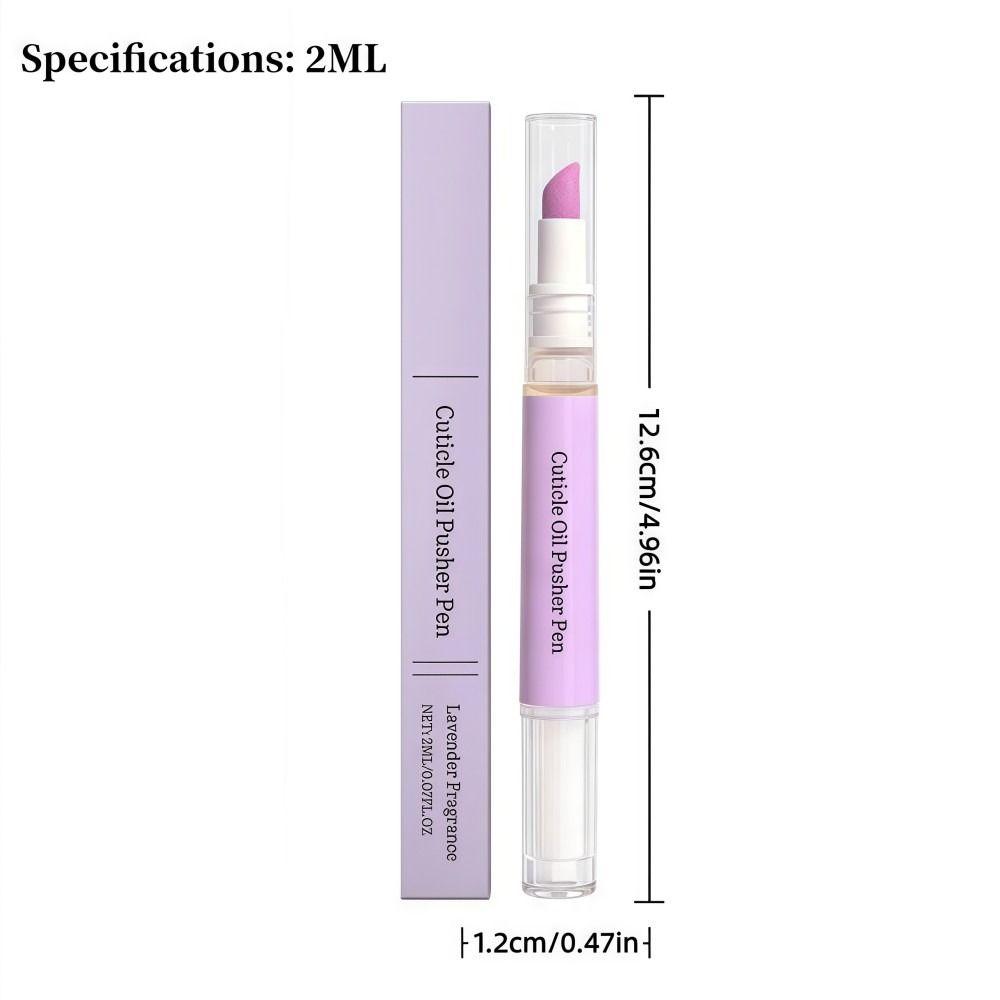Penna Push-up Cuticole e Olio 2-in-1 Penna Illuminante e Idratante per Unghie Penna Protettiva per Cuticole Unghie 2ML Penna Smalto Portatile Strumento per la Cura delle Unghie