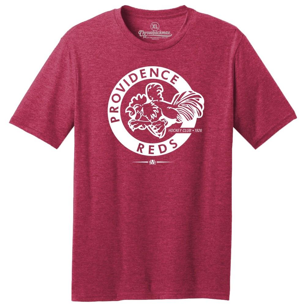Providence Reds 1926 Hockey Classic Cut TRI-BLEND Tee Shirt Unisex T-Shirt S