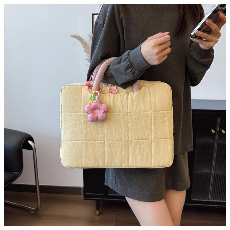 Vielseitige Süße Laptoptasche 16 Zoll – Großes Fassungsvermögen, Verdickt, Lässiges Design