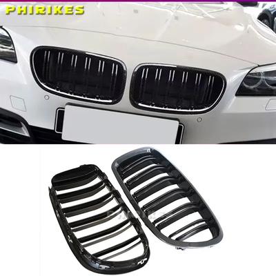 Calandre avant double haricot pour BMW Série 5 F10 F11 F18 520d 530d 540i 2010 2011 2012 2013 2014 2015 2016 2017 Calandre Racing
