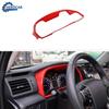 Inner Dashboard Trument Cluster Cover Trim Decor Frame For 4Runner Red 2010+