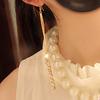 Earrings Tarnish-resistant Elegant Alloy Women Elegant Cocktail Rhinestone Earrings for Party