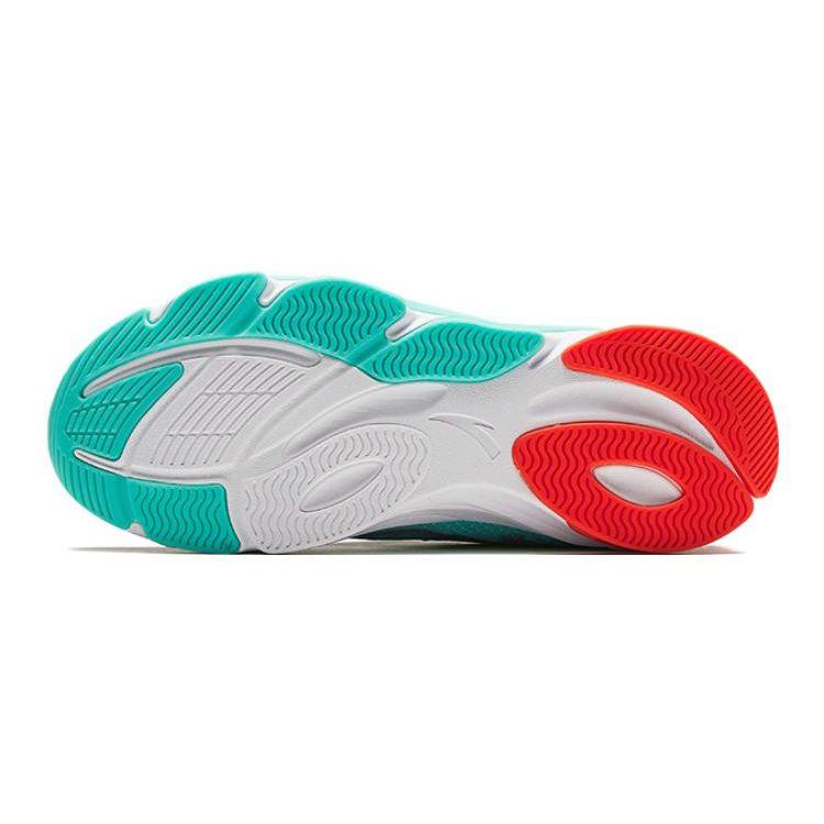 Anta Childrens Red Flame Non-Slip Anti-Kick Shock Absorbing Wear-Resistant Low-Top Running Shoes Kids sneaker Green 312415511H-1