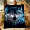 1pc animal blanket, all season lightweight home office outdoor nap multifunctional blanket