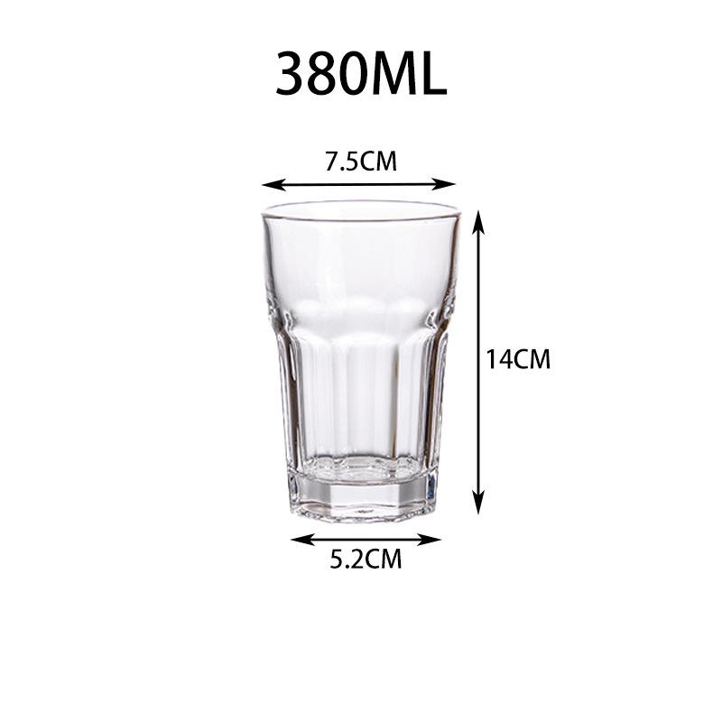 Octagonal Drop-Resistant Acrylic Beer Mug for Bar & KTV
