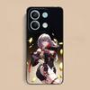 HSR Topaz Matte TPU Mobile Phone Case for Xiaomi Redmi Note 14 13 12 11 S Pro Plus 4G 5G Colorful Printing Cover