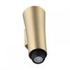 Chic Brushed Gold Pull Down Sprayer for Kitchen Sink 1 8 GPM Flow Rate