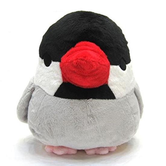 Munyumu Java Sparrow Plush Toy, XL Size, 30cm