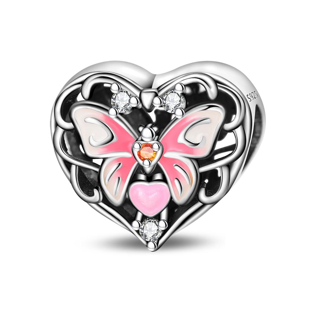 Dreamy Copper Watch Baby Carriage Heart Angel Pendant Beads Fit Diy Bracelet Necklace Childlike Birthday Gifts