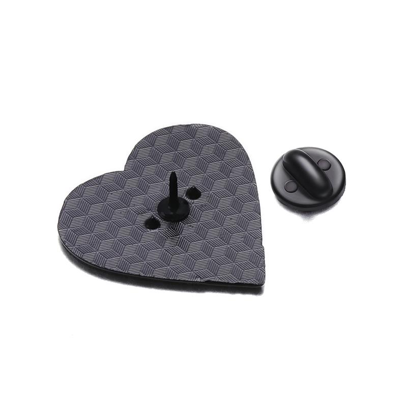 The Fantastic Mr Fox Enamel Pins Comedy Animated Film Couple Love Heart Lapel Badge Clothes Backpack Brooches Accessories Gift