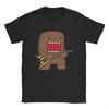 Domo Kun Panenka Trička Móda Léto Všestranná Ležérní Pánská Dámská Tištěná Vtipná Harajuku Krátký Rukáv Bavlna Vintage Unisex Top