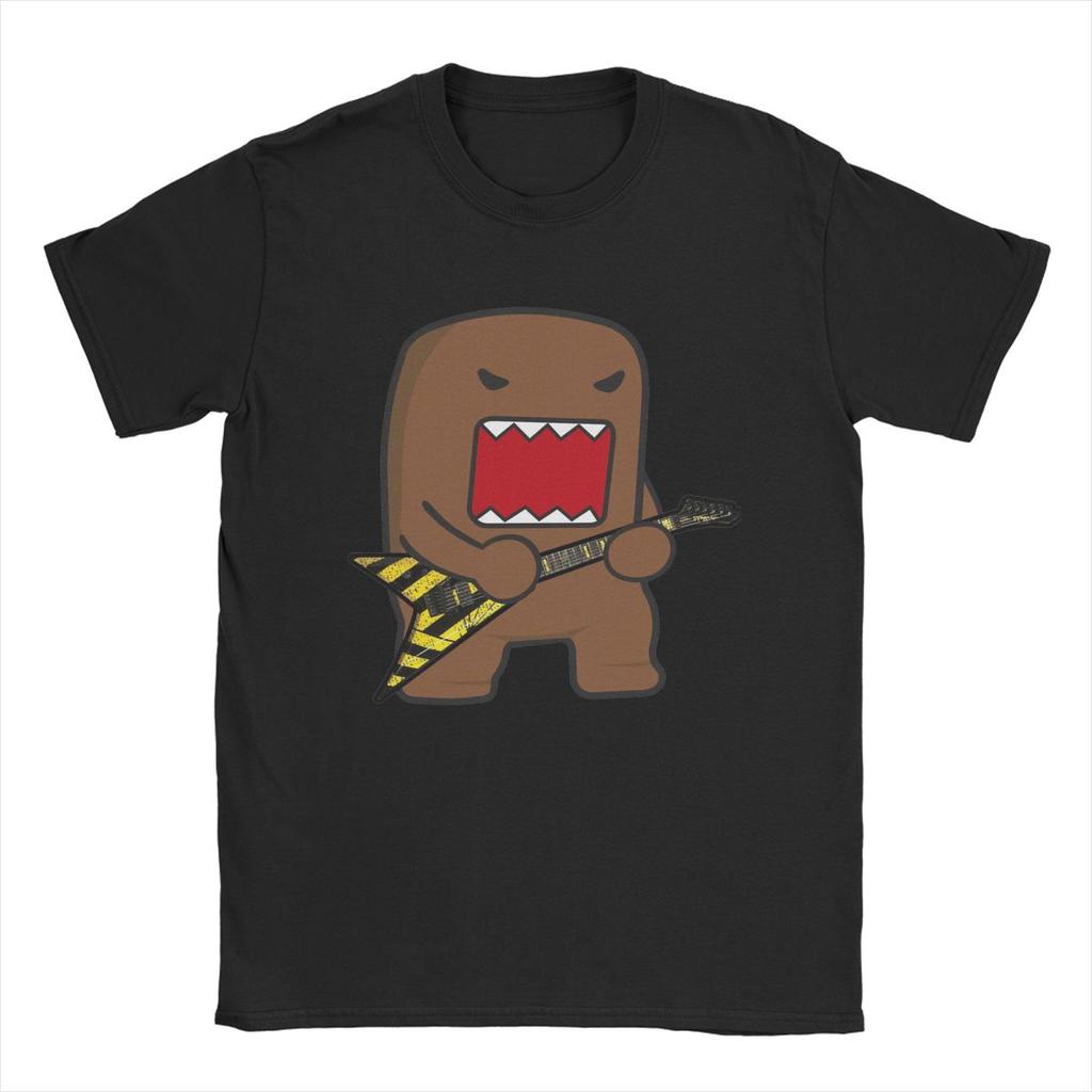 Domo Kun Panenka Trička Móda Léto Všestranná Ležérní Pánská Dámská Tištěná Vtipná Harajuku Krátký Rukáv Bavlna Vintage Unisex Top