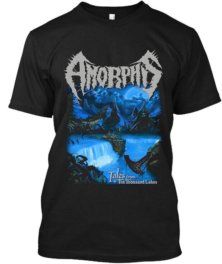 New! Popular Amorphis Tales from the Thousand Lakes Finnish Music T-Shirt S-4XL XXL