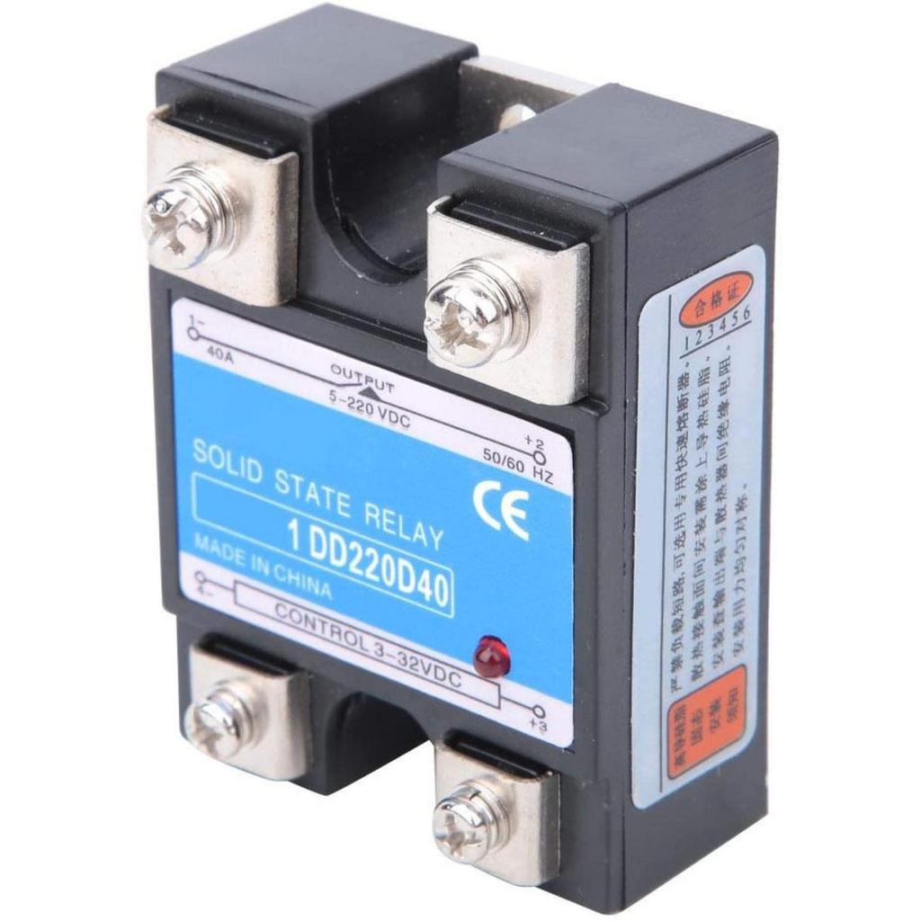 40A Solid State Relais SSR DC-DC Eingang 3-32V DC Last 5-220V DC DD220 D40