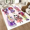 Digital Circus3 Square rugs are a great choice for living rooms, bedrooms, home décor, and as gifts.