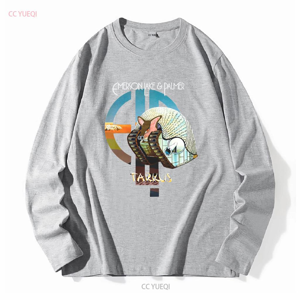 Tarkus ELP Emerson Lake and Palmer Black Size S 5Xl T Shirt AC1625 Long or Short Sleeves Vintage Washed Unisex Homme Fashion