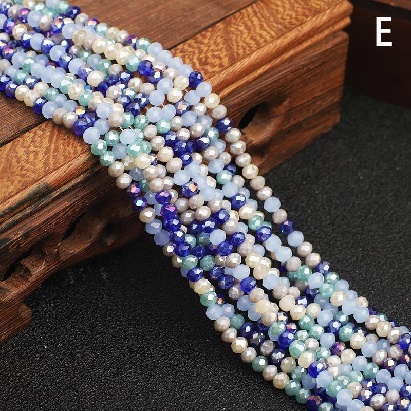 

3 мм Смешанные АБ Стеклянные Колесики для Изготовления Ювелирных Изделий Своими Руками 3mm (Approx. 165 beads)