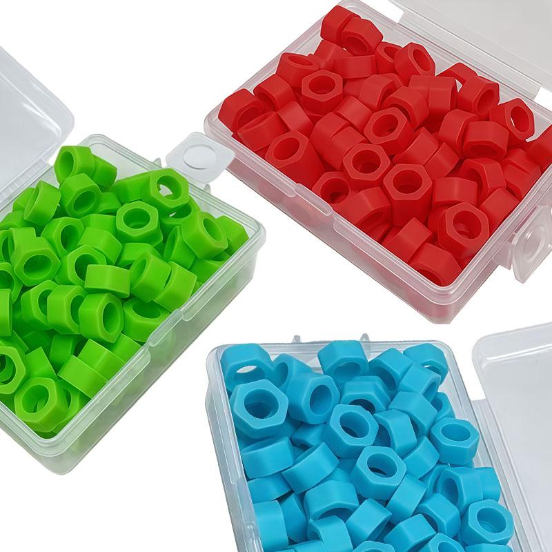 Silicone Identification Rings for Dental Instruments | Color-Coded Rings for Dental Tools | Made From Heat-Resistant Material