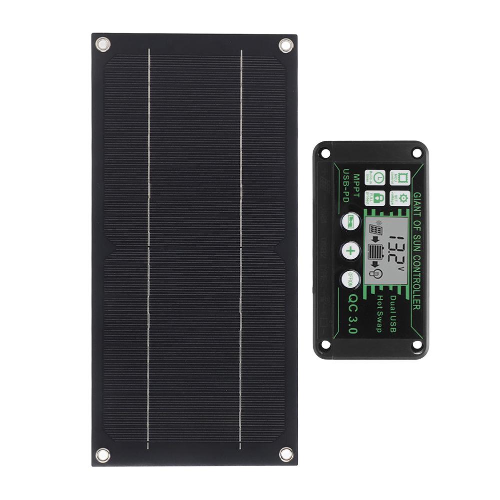 Off-grid Power 600W Solar Kit Solar Panel For Camping Charge Controller Monocrystalline Panel Easy Installation